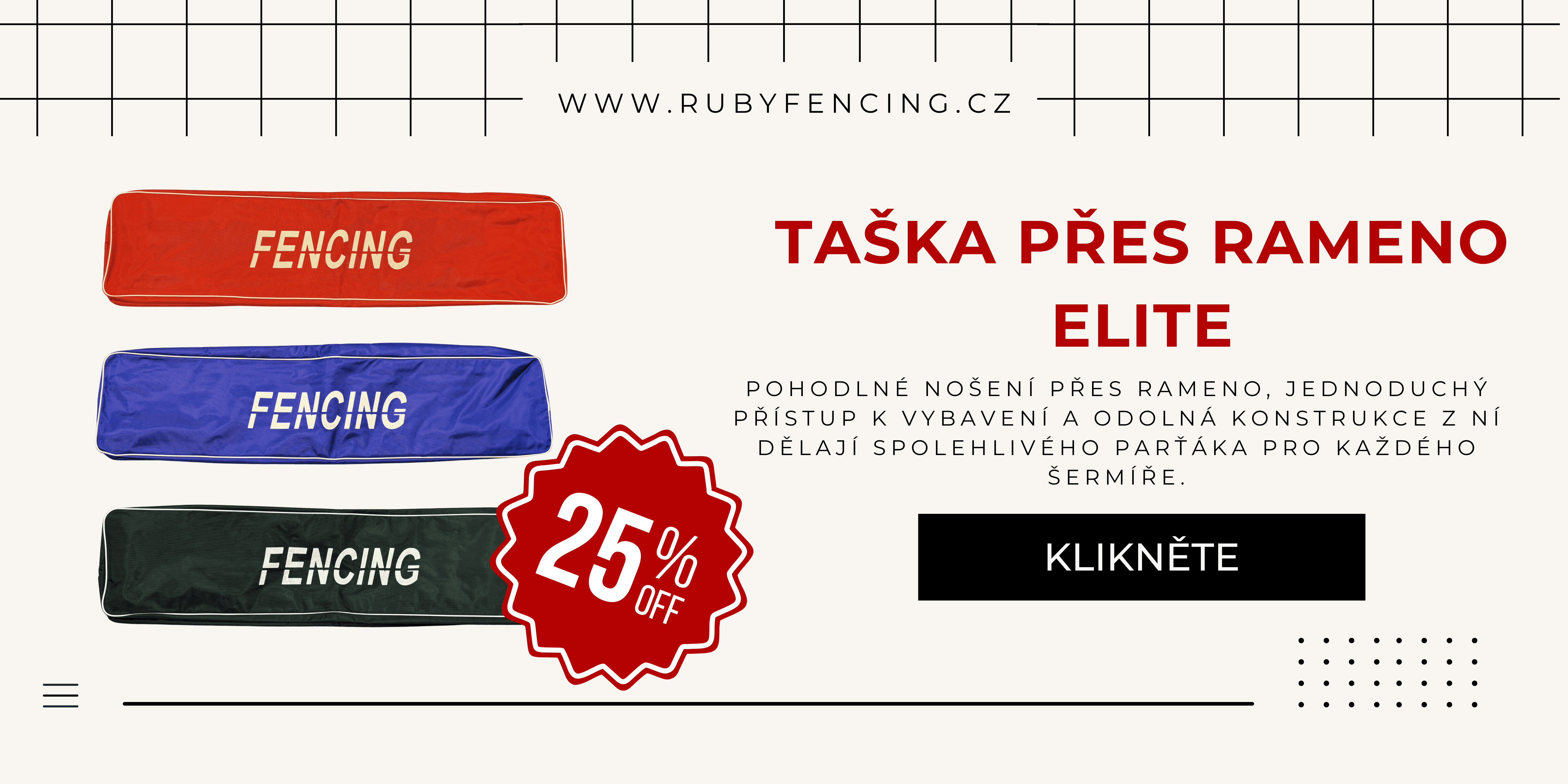 Taška přes rameno ELITE